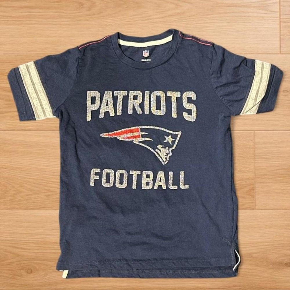 KFab Designs Patriots Kids Navy T-Shirt